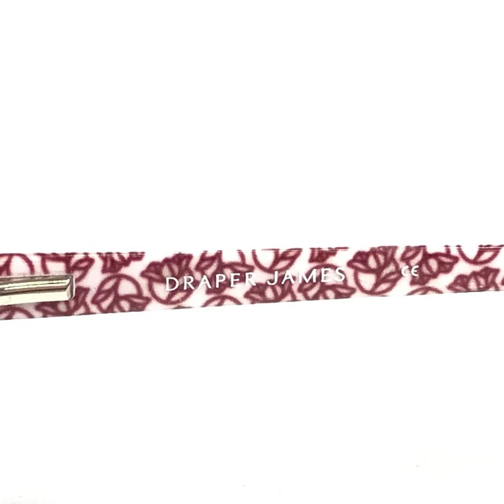 Draper James Eyeglasses Frames DJ1006 512 BERRY Red Purple White 46-16-130